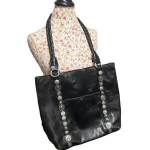 Vintage Patricia Nash leather purse large perfect if you live in the city and ne